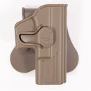 【中古即納】[MIL] AMOMAX(アモマックス) リリースボタン・ホルスター for G19 右用 FDE(フラットダークアース)(AM-G19G2F)(20150223)