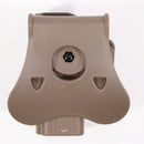 【中古即納】[MIL] AMOMAX(アモマックス) リリースボタン・ホルスター for G19 右用 FDE(フラットダークアース)(AM-G19G2F)(20150223)