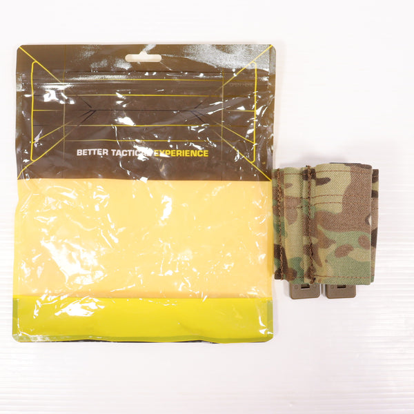 【中古即納】[MIL] UFC(ユニオンファイアカンパニー) ESSTACタイプ 9mm&5.56 1+1 マガジンポーチ MC(マルチカム)(UFCMP043MC)(20150223)