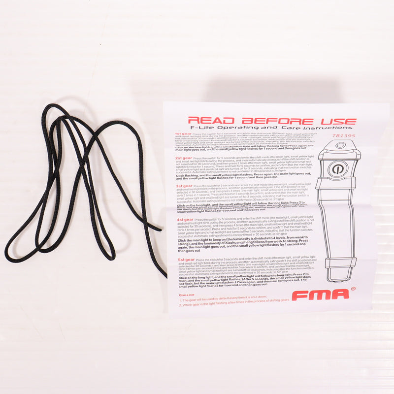 【中古即納】[MIL] FMA FXUKVタイプ マルチパーパスサバイバルライト/ベルクロ装着 BK/PK(TB1395-BK-PK)(20150223)