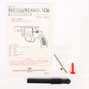 【中古即納】[MIL] タナカワークス ガスリボルバー S&W(スミスアンドウェッソン) M442 センチニアル エアーウェイト 2インチ ニッケル (18歳以上専用)(20150223)