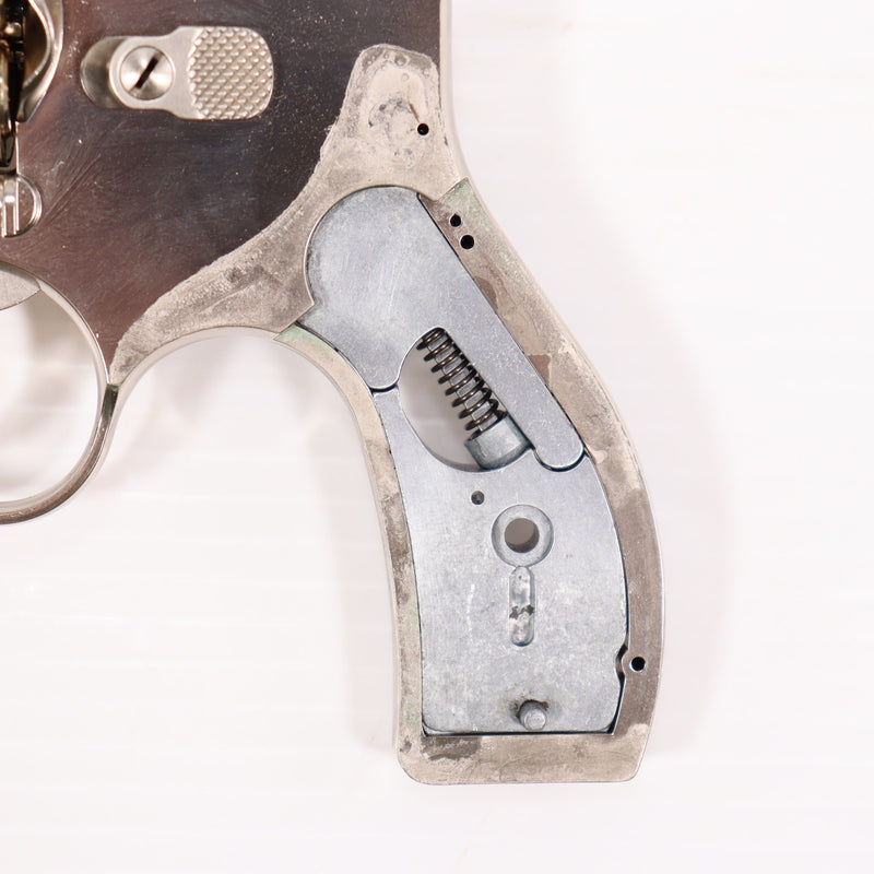 【中古即納】[MIL] タナカワークス ガスリボルバー S&W(スミスアンドウェッソン) M442 センチニアル エアーウェイト 2インチ ニッケル (18歳以上専用)(20150223)