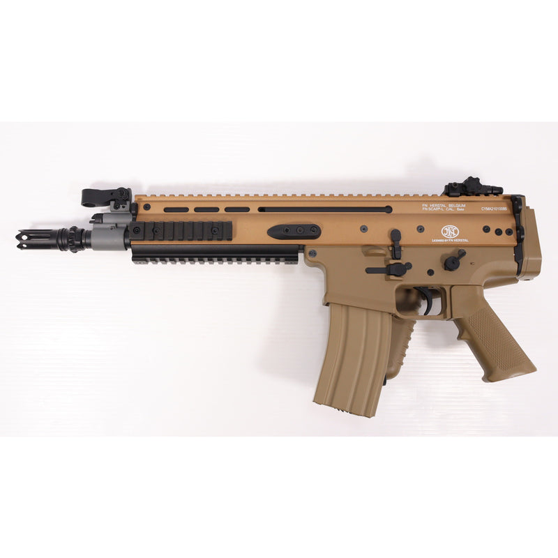 【中古即納】[MIL] CYMA(シーマ)/CYBERGUN(サイバーガン) 電動アサルトライフル FN SCAR-L フルメタル TAN(タン)(CM063TN) (18歳以上専用)(20150223)