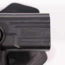 【中古即納】[MIL] AMOMAX(アモマックス) リリースボタン・ホルスター for グロック19 右用 BK(ブラック/黒)(AM-G19G2)(20150223)
