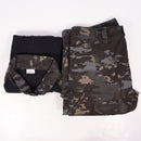 【中古即納】[MIL] ノーブランド コンバットシャツ&パンツセット サイズ3XL MCBK(20150223)