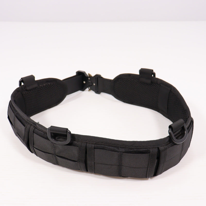 【中古即納】[MIL] ノーブランド MOLLEパッドベルト BK(ブラック/黒)(20150223)