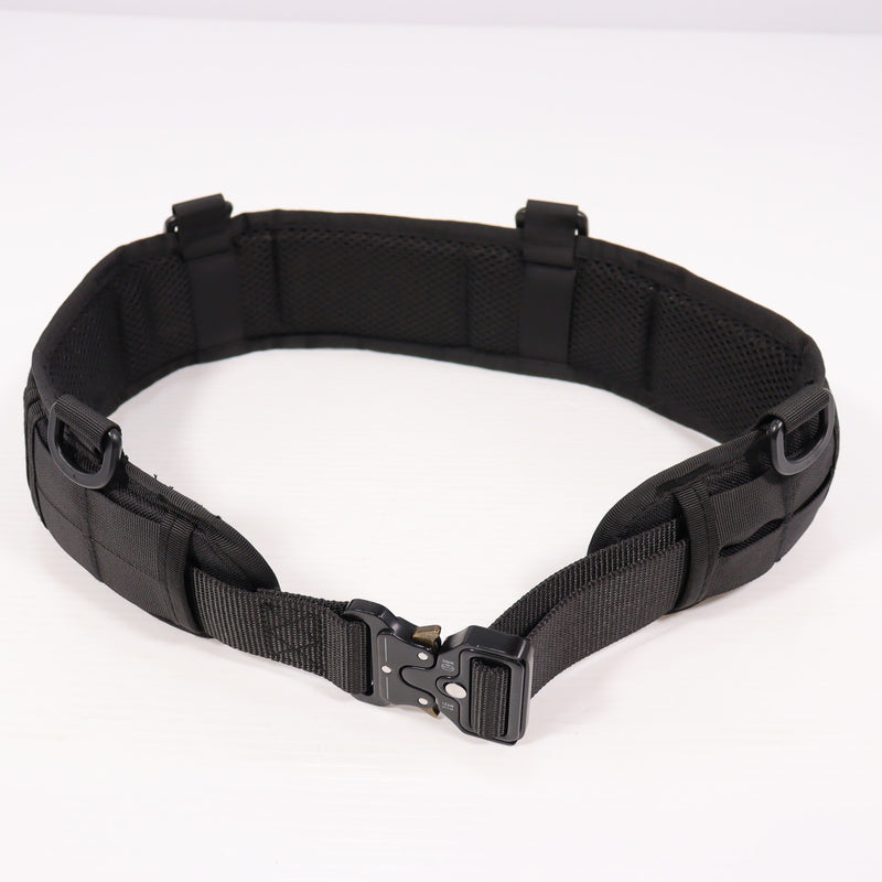【中古即納】[MIL] ノーブランド MOLLEパッドベルト BK(ブラック/黒)(20150223)