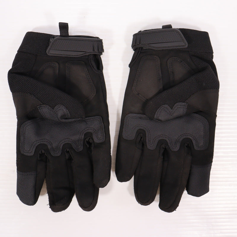 【中古即納】[MIL] ノーブランド タクティカルグローブ BK(ブラック/黒)(20150223)