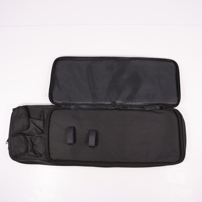 【中古即納】[MIL] ノーブランド ダブルガンケース BK(ブラック/黒)(80×26cm/62×25cm)(20150223)