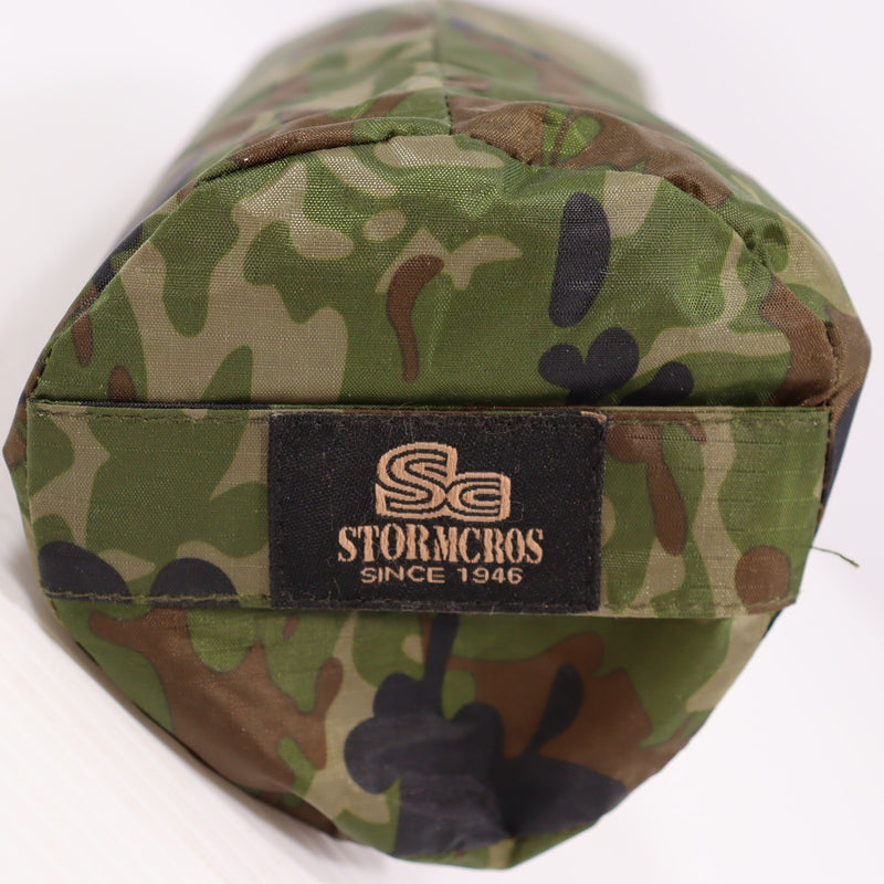 【中古即納】[MIL] STORMCROS ポンチョ 雨衣 フリーサイズ 2型迷彩(1541)(20150223)