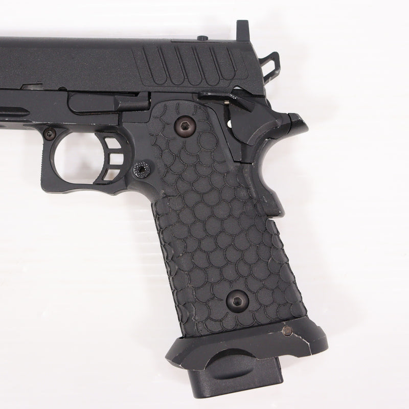 【中古即納】[MIL] BATON airsoft(バトンエアソフト) CO2ガスブローバック BS-STACCATO(スタッカート) CO2GBB 【JASG認定】(BS-STACCATO) (18歳以上専用)(20110119)