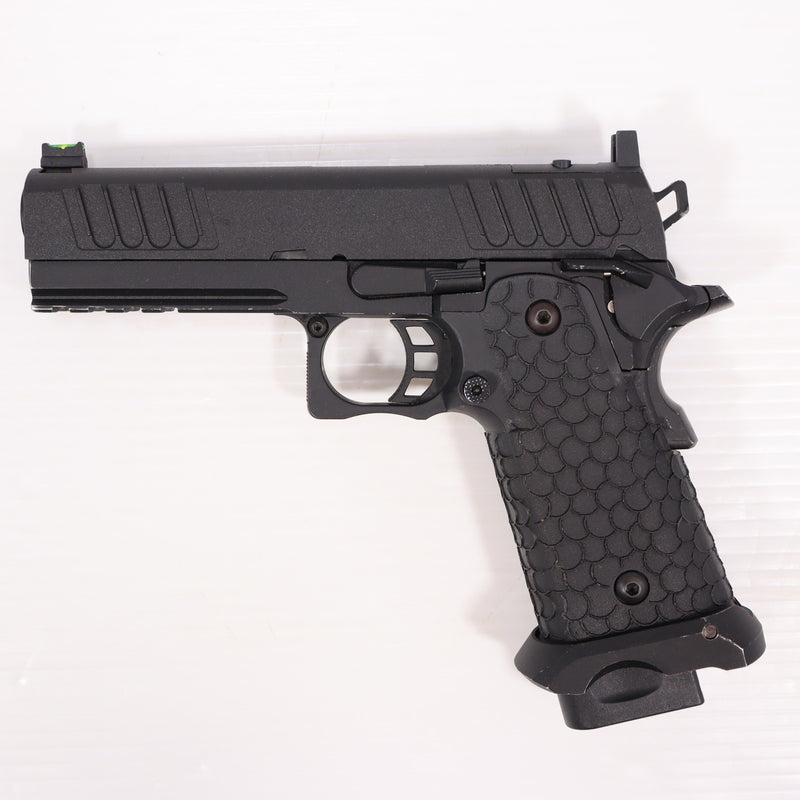【中古即納】[MIL] BATON airsoft(バトンエアソフト) CO2ガスブローバック BS-STACCATO(スタッカート) CO2GBB 【JASG認定】(BS-STACCATO) (18歳以上専用)(20110119)