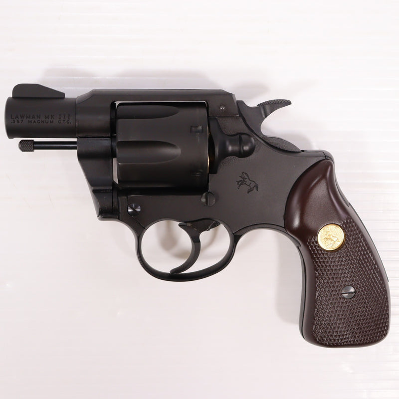 【中古即納】[MIL] CAW(クラフトアップルワークス) モデルガン コルト・ローマン MK-III 2インチ HW(20140911)