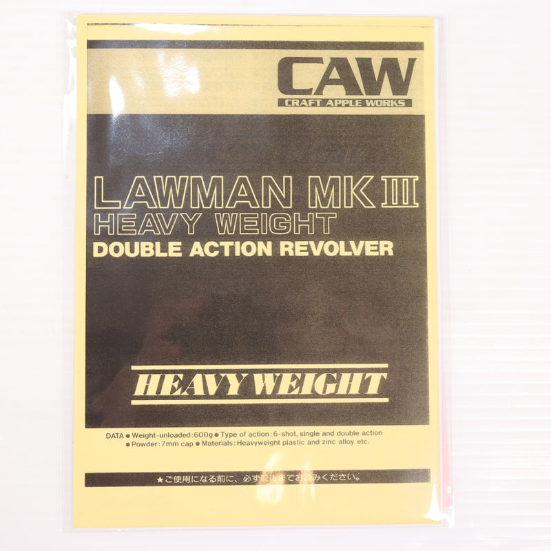 【中古即納】[MIL] CAW(クラフトアップルワークス) モデルガン コルト・ローマン MK-III 2インチ HW(20140911)