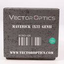 【中古即納】[MIL] VECTOR OPTICS(ベクターオプティクス) Maverick(マーベリック) 1×22 Gen II ドットサイト(SCRD-12II)(20150223)