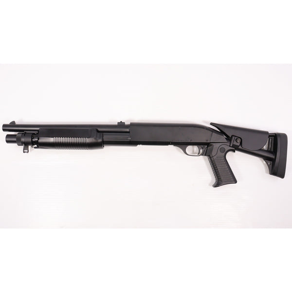 【中古即納】[MIL] CYMA(シーマ) エアショットガン べネリM3 ショート リトラクタブルストック フルメタル Benelli刻印(CM363M) (18歳以上専用)(20150223)