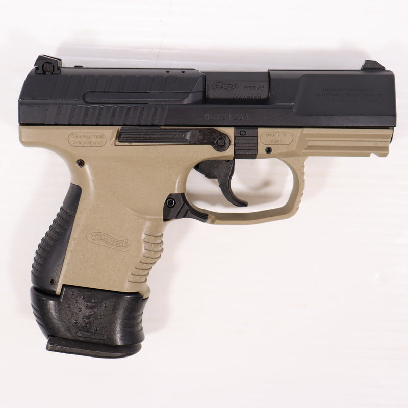 【中古即納】[MIL] マルゼン ガスブローバック ワルサーP99 コンパクト デザートサンド (18歳以上専用)(20150223)