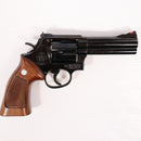 【中古即納】[MIL] マルシン工業 ガスリボルバー M586 6mmBB・Xカートリッジ仕様 Wディープブラック ABS 木製グリップ付 (18歳以上専用)(20210221)