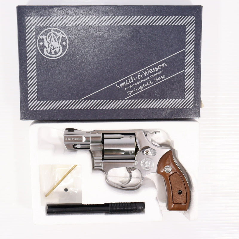 【中古即納】[MIL] タナカワークス ガスリボルバー M60 パフォーマンスセンター 2インチ フラットサイド ステンレス バージョン2 (カスタム品) (18歳以上専用)(20180831)