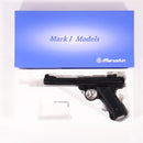 【中古即納】[MIL] マルシン工業 6mm 固定スライドガスガン Mk1 ブルバレル マットブラックABS (18歳以上専用)(20240623)