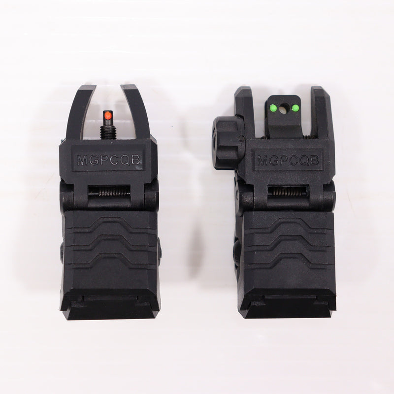 【中古即納】[MIL] SAPH MGPCQBタイプ オプティックファイバー フリップアップサイト BK(ブラック/黒)(20150223)