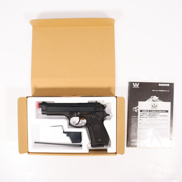 【中古即納】[MIL] WA ウエスタンアームズ ガスブローバック ベレッタM92FS(ダイハード) ガンブラックver. HW(ヘビーウェイト) (18歳以上専用)(20150223)