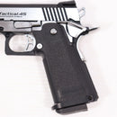 【中古即納】[MIL] 東京マルイ ガスブローバック ハイキャパカスタム デュアル・ステンレス (18歳以上専用)(20071231)