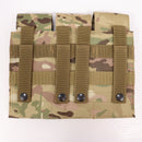 【中古即納】[MIL] ノーブランド M4/M16 トリプルマガジンポーチ MC(マルチカム)(20150223)
