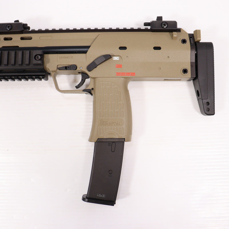 【中古即納】[MIL] KSC  限定品 ガスブローバックMP7A1 タクティカル タンカラー (18歳以上専用)(20170427)
