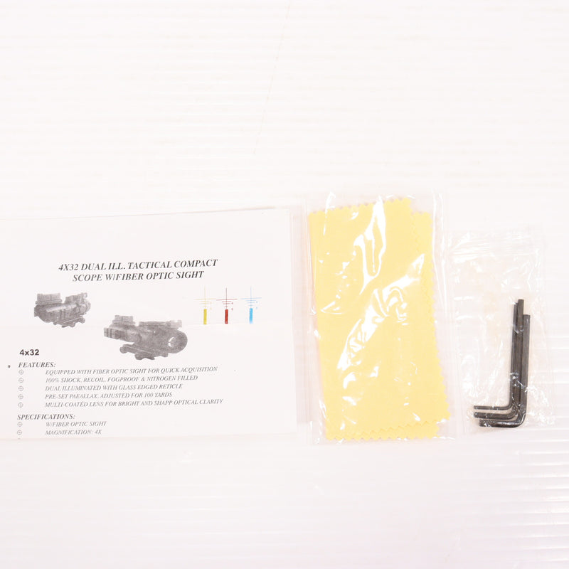 【中古即納】[MIL] VERY100 4×32 トライイルミネート サイドレイル ライフルスコープ(20150223)