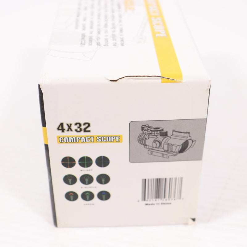【中古即納】[MIL] VERY100 4×32 トライイルミネート サイドレイル ライフルスコープ(20150223)