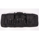 【中古即納】[MIL] ノーブランド セパレーター付 ダブルガンケース BK(ブラック/黒)(95×30cm)(20150223)