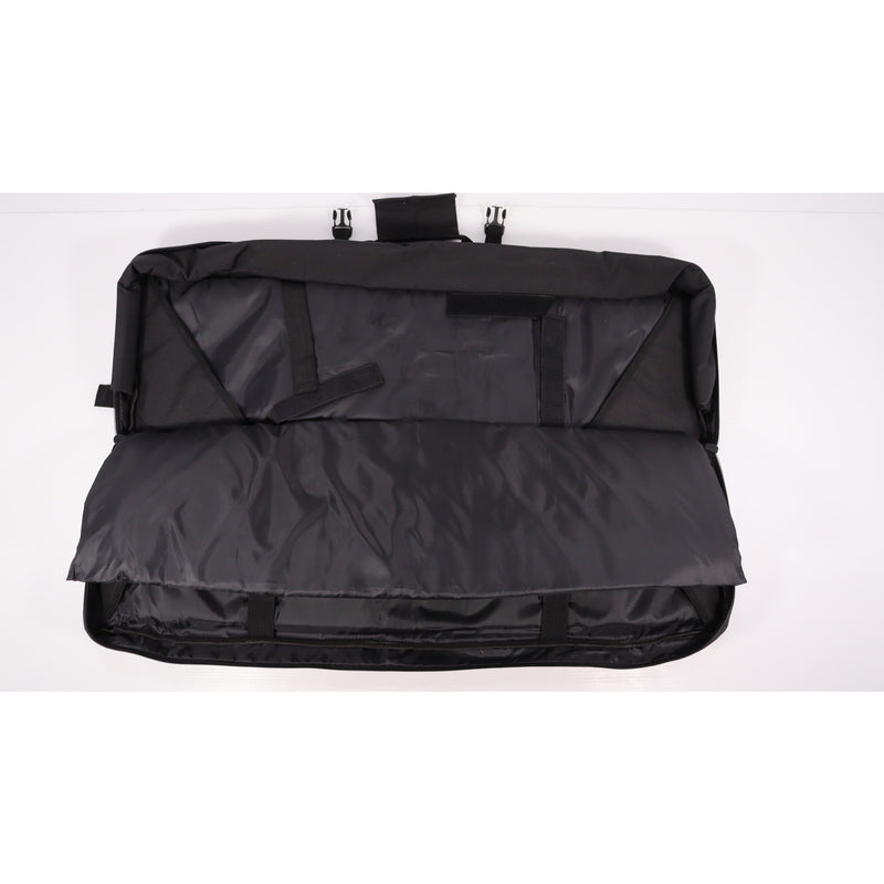 【中古即納】[MIL] ノーブランド セパレーター付 ダブルガンケース BK(ブラック/黒)(95×30cm)(20150223)