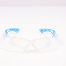 【中古即納】[MIL] Bolle(ボレー) RUSH Plus(ラッシュプラス) ホワイト×ブルーフレーム クリアレンズ(PSSRUSPA05)(20150223)