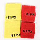 【中古即納】[MIL] 41PX サバイバルゲーム用 マーカーリストバンドセット レッド&イエロー(20150223)