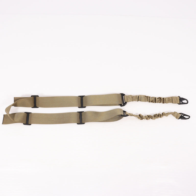 【中古即納】[MIL] ノーブランド ツーポイントバンジースリング DE(ダークアース)(20150223)