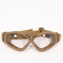 【中古即納】[MIL] WoSporT シューティングタクティカルプロテクトゴーグル レンズモデル TAN(タン)(MA-68-T)(20150223)