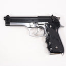 【中古即納】[MIL] 東京マルイ ガスブローバック プレミアム限定 M92F フレームシルバー (カスタム品) (18歳以上専用)(20090630)