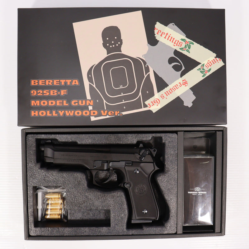 【中古即納】[MIL] タナカワークス 発火モデルガン ベレッタ 92SB-F ハリウッドバージョン エボリューション2 HW(ヘビーウェイト) (18歳以上専用)(20250131)