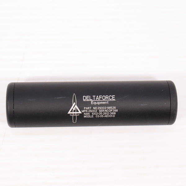 【中古即納】[MIL] ノーブランド φ30×110mm サイレンサー DELTA FORCE刻印(20150223)