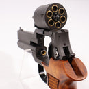 【中古即納】[MIL] マルシン工業 ガスリボルバー マテバリボルバー 6mmBB・Xカートリッジ仕様 5インチ ブラックラバー塗装プラグリップ仕様 ブラック HW(ヘビーウェイト) (18歳以上専用)(20190614)