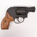 【中古即納】[MIL] マルシン工業 ガスリボルバー 6mmBB Xカートリッジ S&W(スミスアンドウエッソン) M49 ボディガード マットブラックHW(ヘビーウェイト) フィンガーチャンネル付き木製グリップ (18歳以上専用)(20220717)