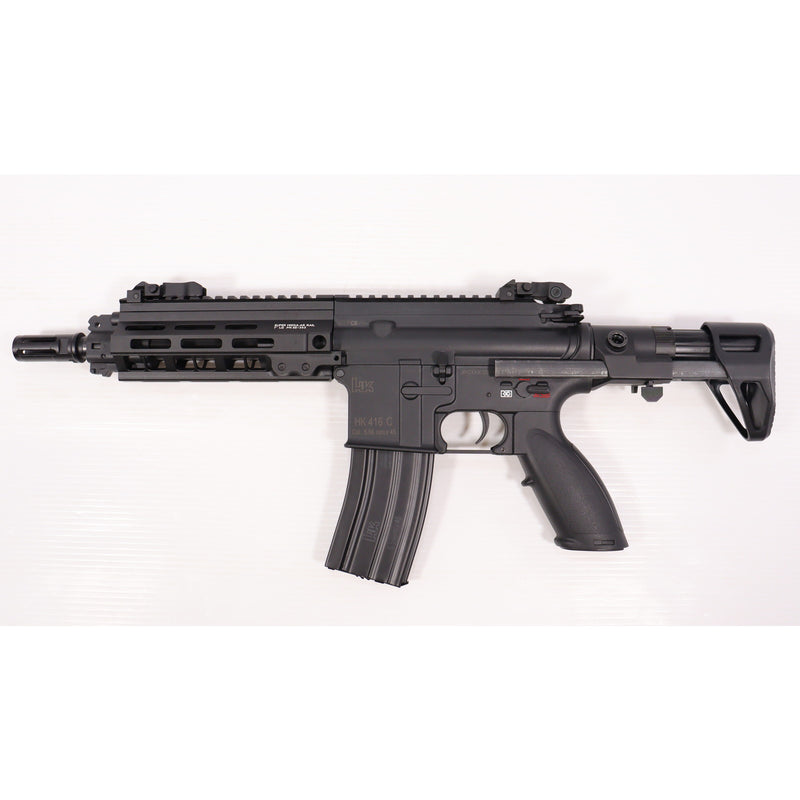 【中古即納】[MIL] S&T 電動アサルトライフル HK416C PDW スポーツライン G3電動ガン BK(ブラック/黒)(STAEG398PDBK) (18歳以上専用)(20150223)
