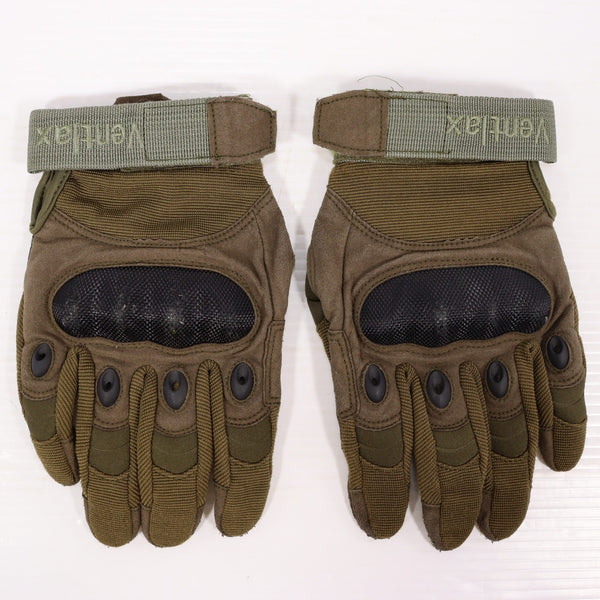 【中古即納】[MIL] Ventlax タクティカルグローブ OD(オリーブドラブ) (ジャンク品)(20150223)