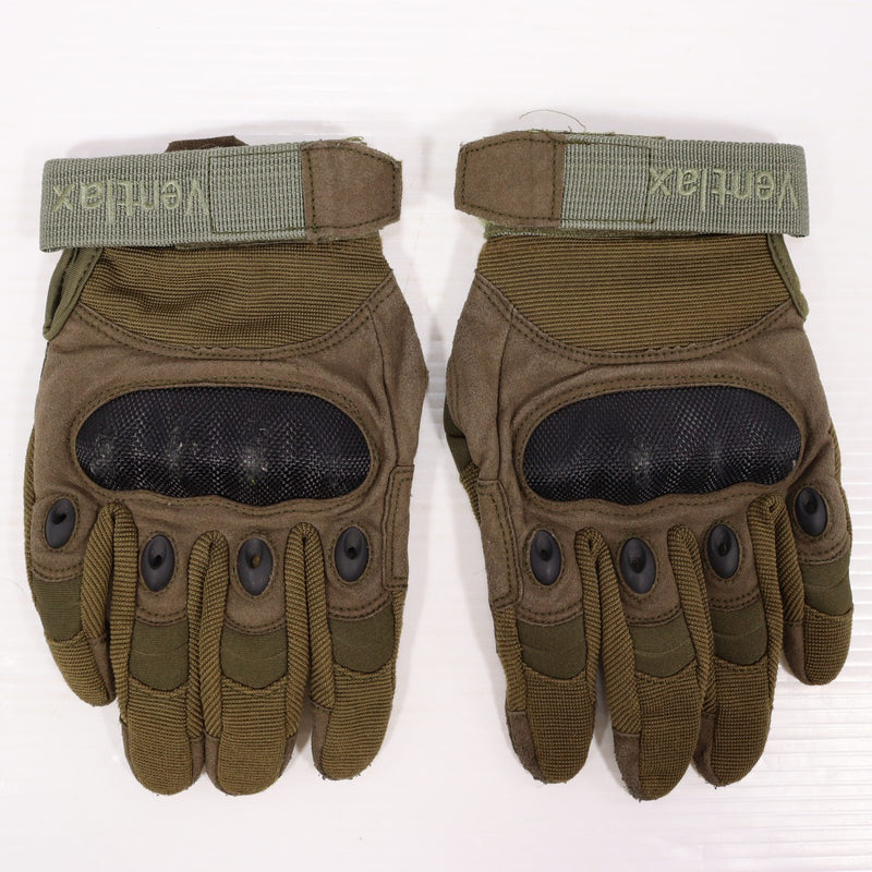 【中古即納】[MIL] Ventlax タクティカルグローブ OD(オリーブドラブ) (ジャンク品)(20150223)