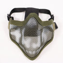 【中古即納】[MIL] ノーブランド スチールメッシュマスク スカル OD(オリーブドラブ)(20150223)