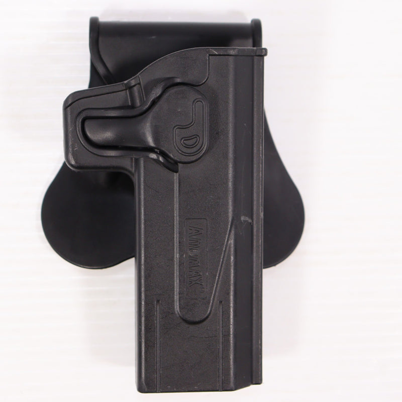 【中古即納】[MIL] AMOMAX(アモマックス) リリースボタン・ホルスター パドル・ホルスター for ハイキャパ(AM-HCPG2)(20150223)