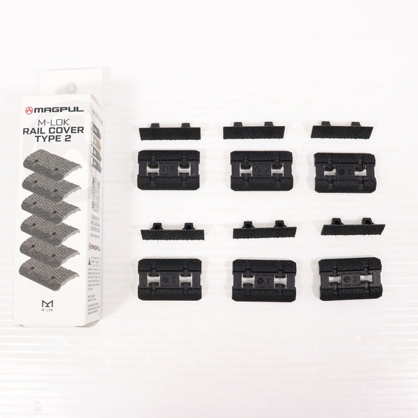 【中古即納】[MIL] MAGPUL(マグプル) M-LOK レイルカバー Type2 BK(ブラック/黒)(MAG603BLK)(20221020)