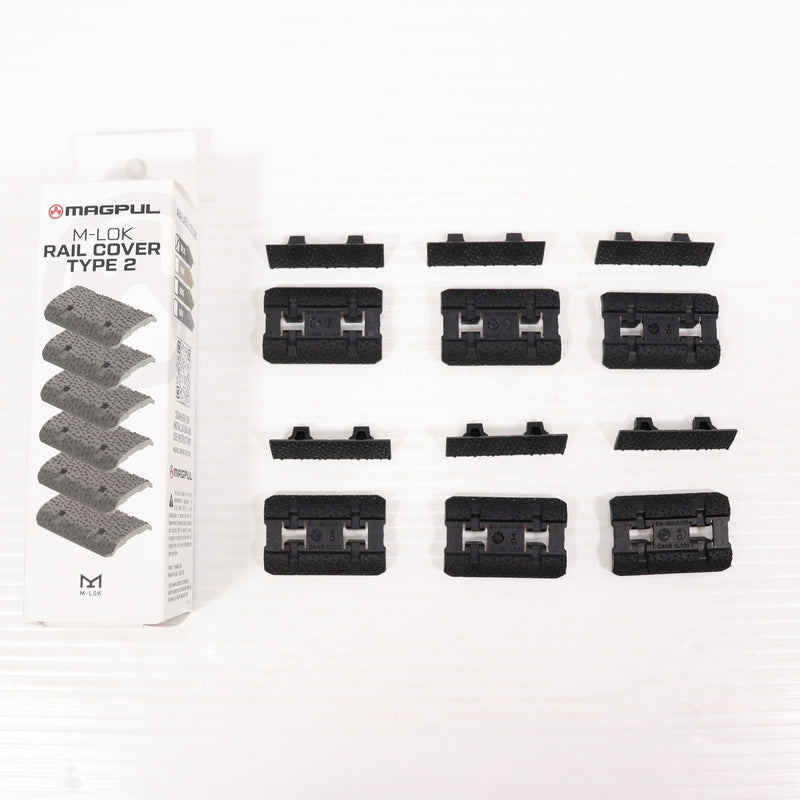 【中古即納】[MIL] MAGPUL(マグプル) M-LOK レイルカバー Type2 BK(ブラック/黒)(MAG603BLK)(20221020)