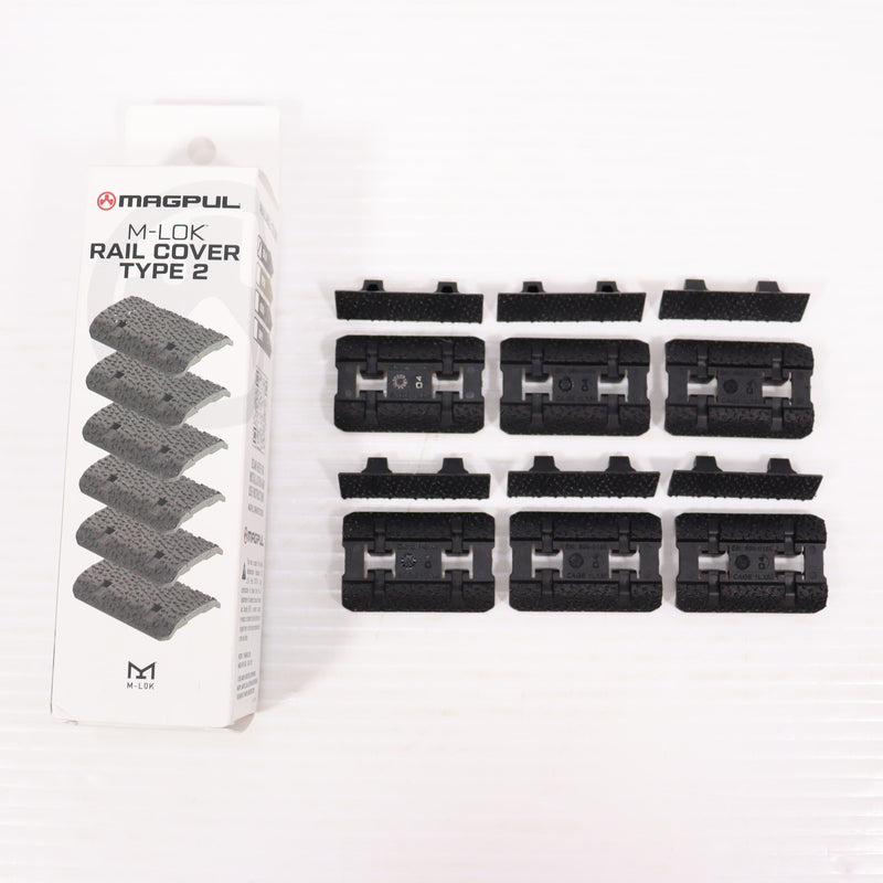 【中古即納】[MIL] MAGPUL(マグプル) M-LOK レイルカバー Type2 BK(ブラック/黒)(MAG603BLK)(20221020)
